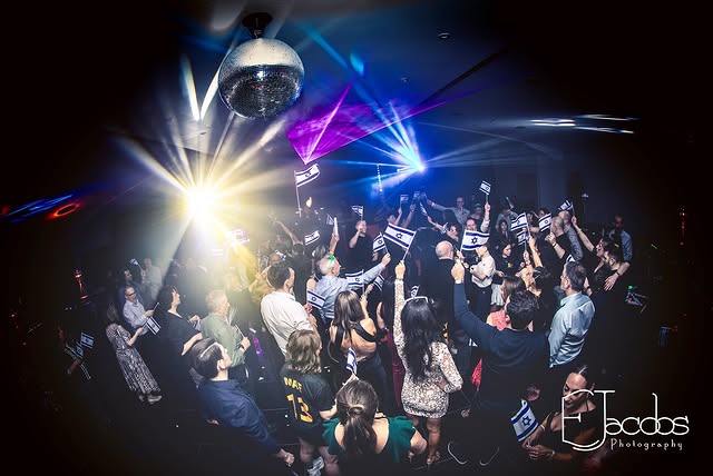 Guests filling the dance floor